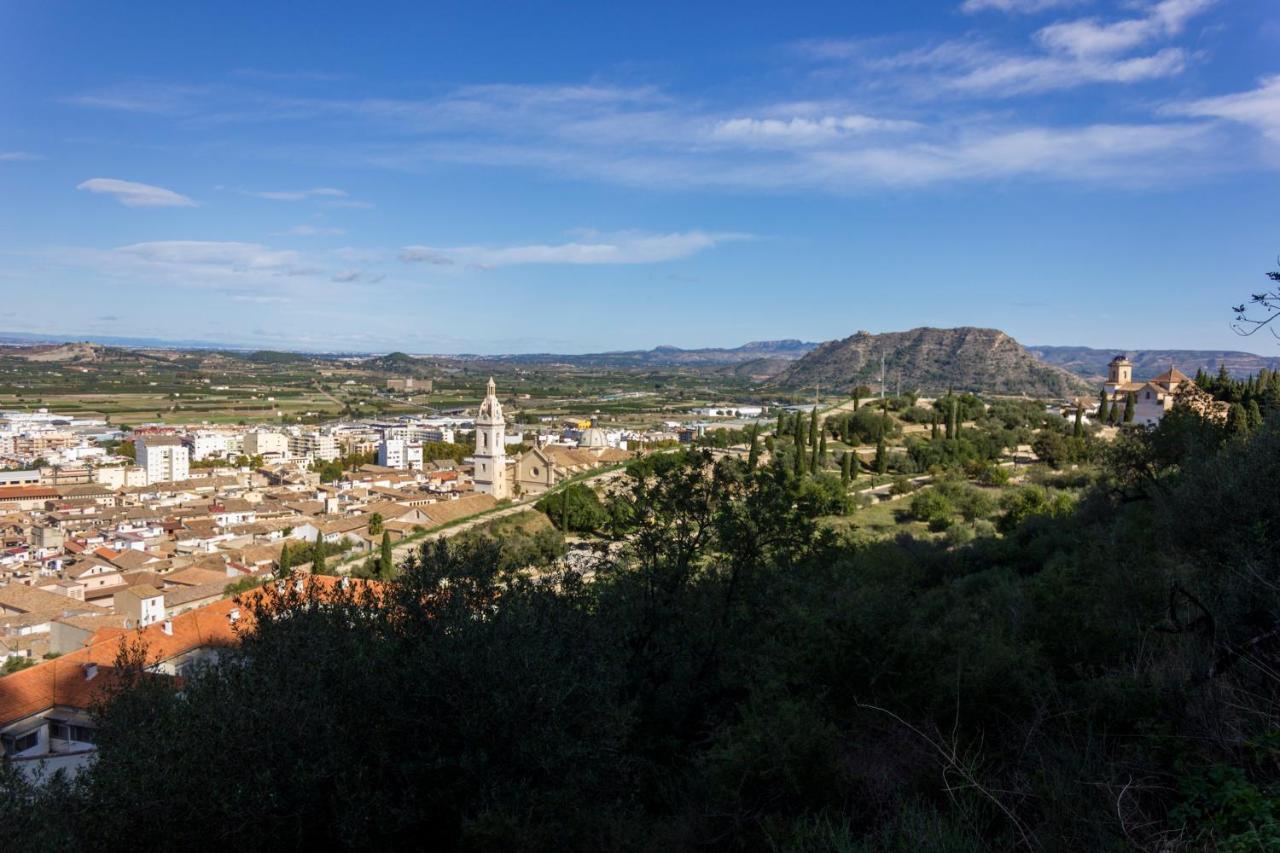 Casa Camino Al Castillo Xàtiva Exteriör bild