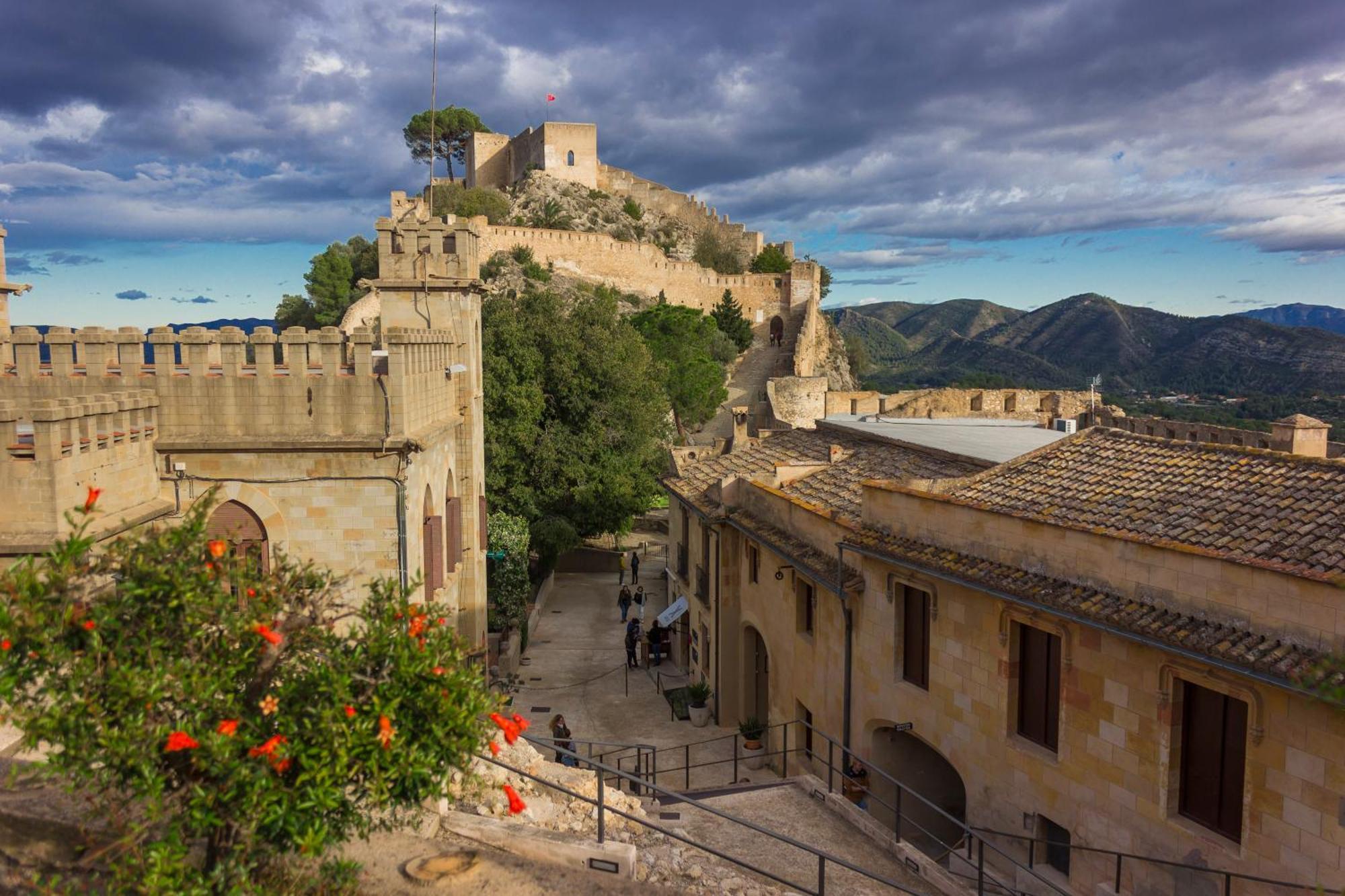 Casa Camino Al Castillo Xàtiva Exteriör bild