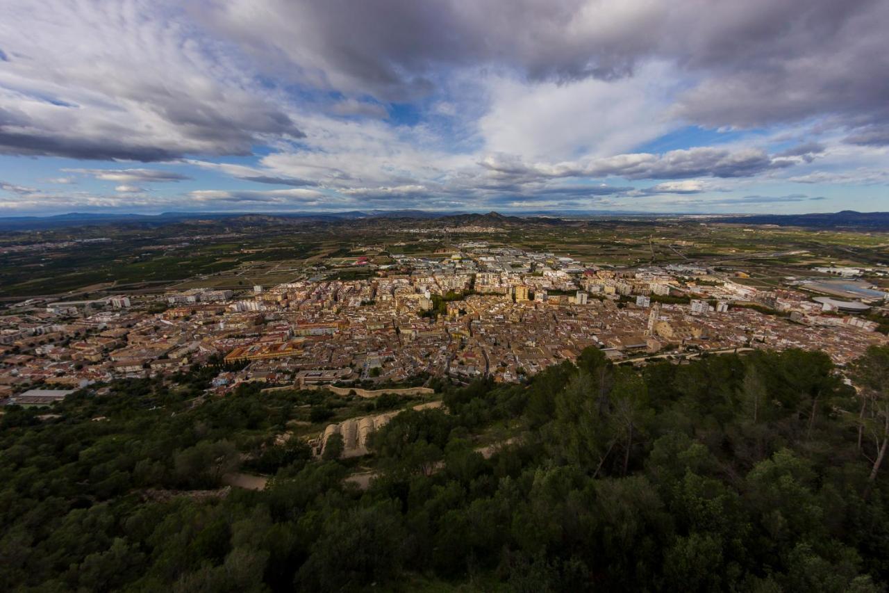 Casa Camino Al Castillo Xàtiva Exteriör bild