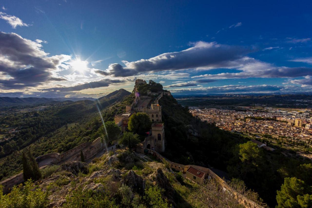 Casa Camino Al Castillo Xàtiva Exteriör bild